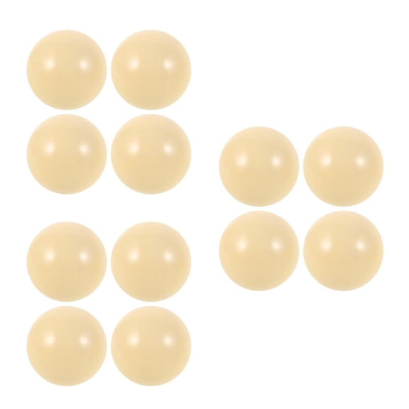 Raindrops 12 pcs  Cue Ball Regulation Size Pool Training Cue Ball White 2 Inch Pool Cue Balls Replacement Ball OR Standard Billiard Pool Cue Ball Replacement Ball