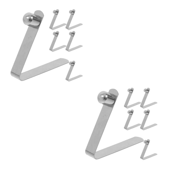 Raindrops Worgeous 12 pcs Durable Spring Clips for Telescoping Tubes Buckle V Shape Snap Clips for Boat Kayak Paddle DIY Locking Tube