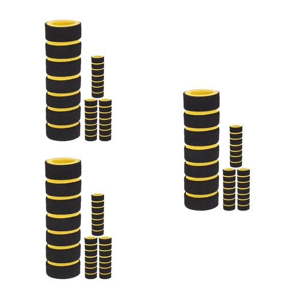 Raindrops 12 pcs Kayak Paddle Grips Soft Sponge Wraps For Take Paddles Non-Slip Kayak Paddle Accessories Grips Handle Grips Oar Paddle Handle Grip