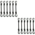thumbnail image 1 of Raindrops 12 pcs  Portable Hook Ropes Multi-function Buckle Straps Elastic Tie Down Straps Outdoor Supply, 1 of 8