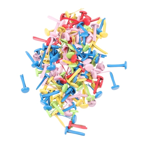 Raindrops  120 Pcs Pellet Two-legged Nails Decorative Mini Brads Child