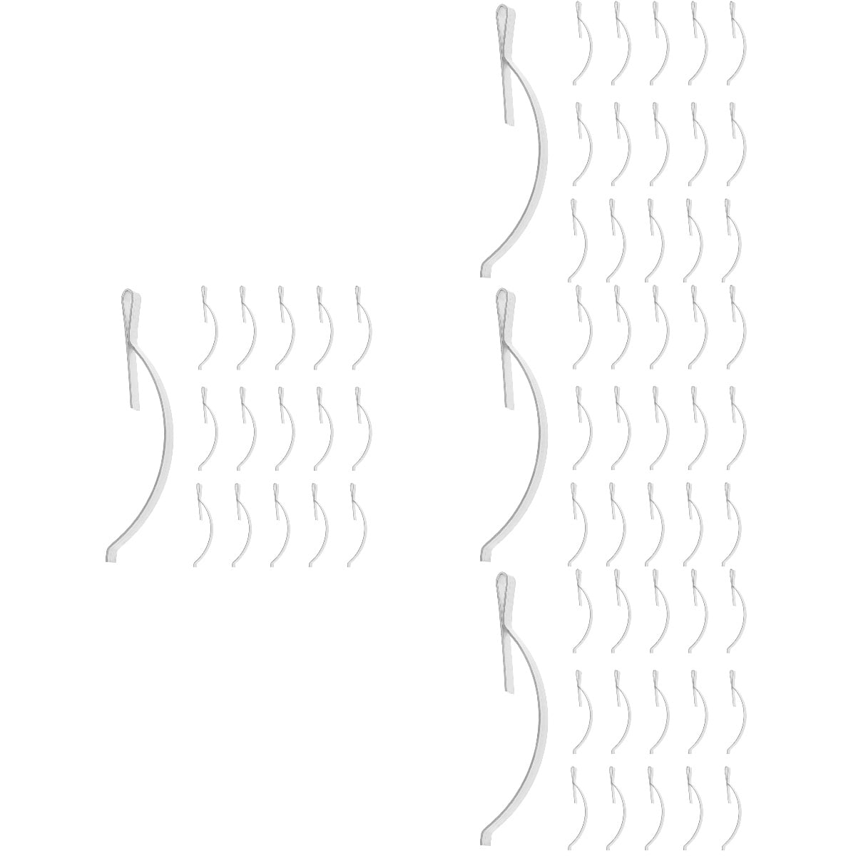 Raindrops 120 pcs Window Spring Window Screen Tension Spring Clips ...