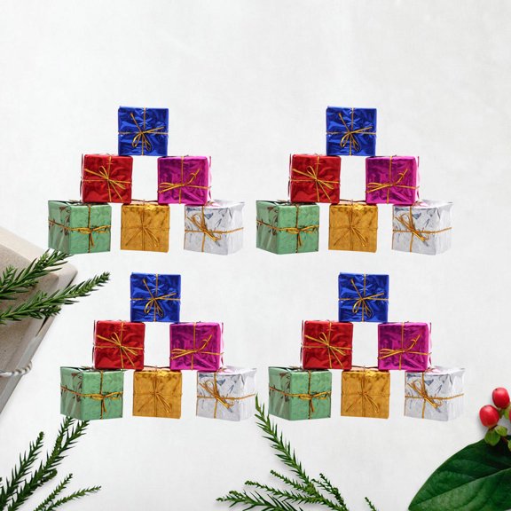 Raindrops 120Pcs Assorted Color Foam Hanging Ornament Package Shape For Garden Events And Christmas Party