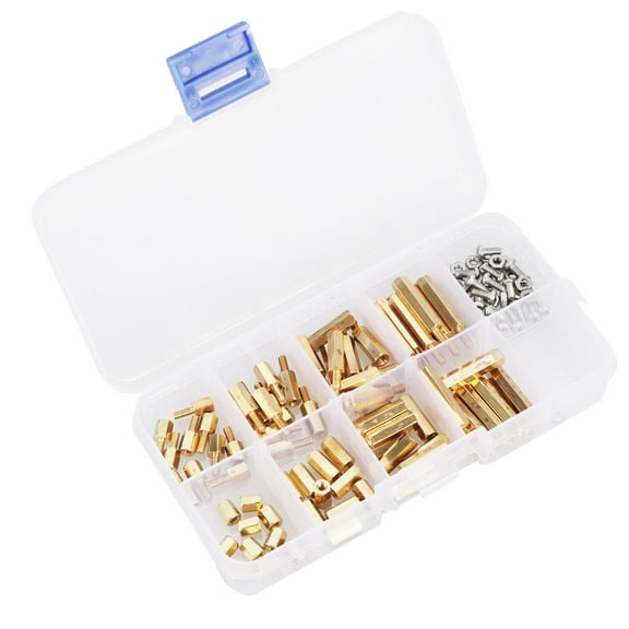 Raindrops 120Pcs Small Screws Assortment Kit With Brass Spacers Practical Use