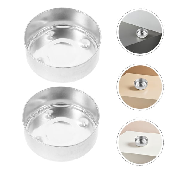 Raindrops 120pcs Votive Candle Holder Aluminum for DIY Candle Making Easy to Clean Windproof Stability