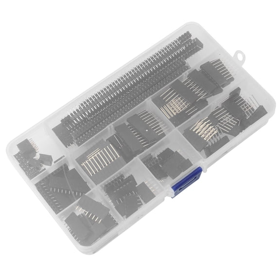 Raindrops  122 Pcs Pitch Dual Row IC Socket Sockets Solder Adapter Black