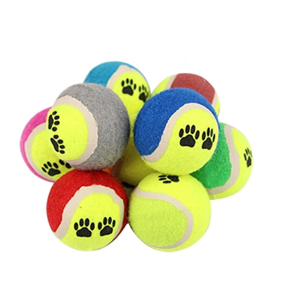 Raindrops 12PCS Rubber Fetch for Dogs, Chew Toys for Outdoor Play and Training