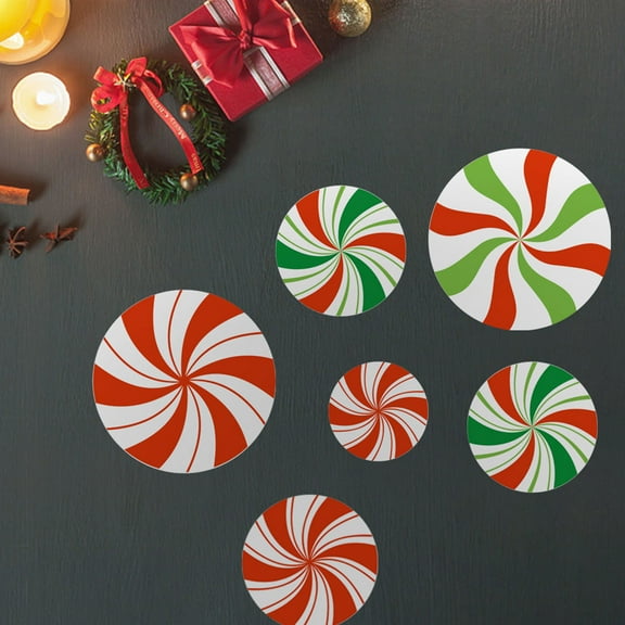 Raindrops Floor Decals for Party PVC Assorted Color General Users Home Decoration 12PCS