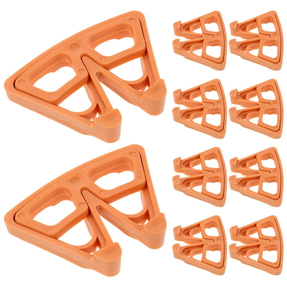 Raindrops 12Pcs Flowerpot Feet Risers Tray Nonskid Risers Plastic Planter Pad Flowerpot Feet Pot Risers Supplies