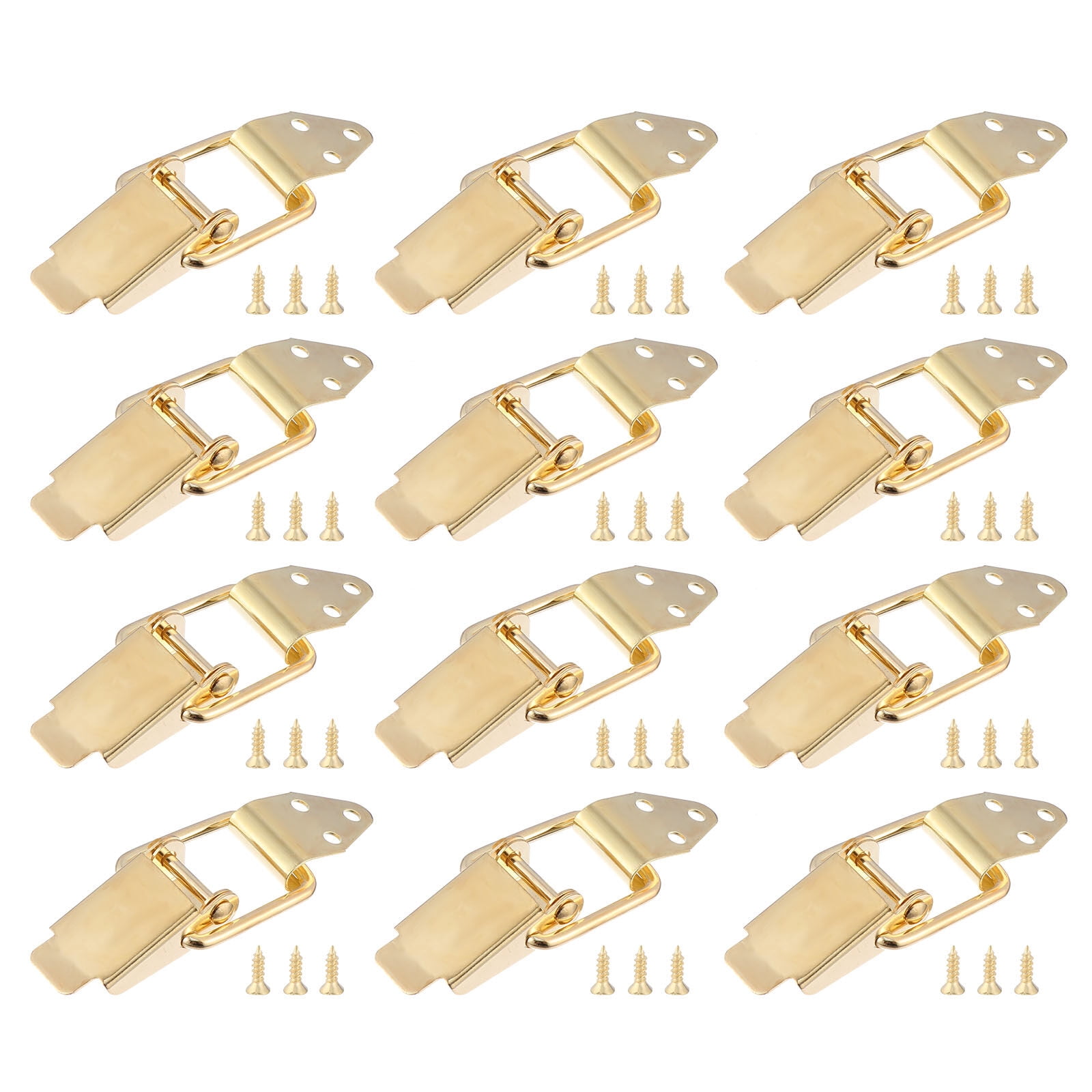 Spring Disc Loaded Toggle Raindrops 12Pcs Iron Spring Loaded Toggle for Box Replacement Spring ...
