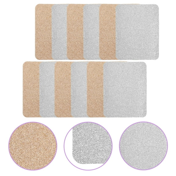 Raindrops Decorative Glitter Patches Multi Use for Clothing Repair 12Pcs