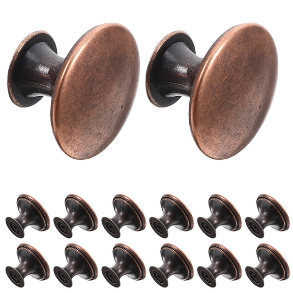 Raindrops 12Pcs Small Cabinet Knobs for Furniture and Cupboards Easy Installation