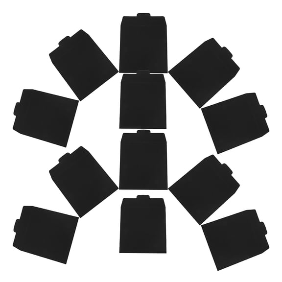 Raindrops 12-Pack CD DVD Envelope Sleeves, Paper Disc Holders for Storage, Replacement Sleeves for Blank CDs and Binders