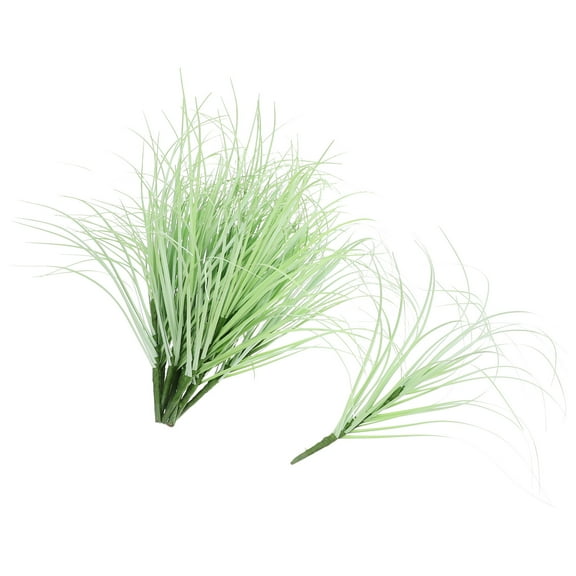 Raindrops 12Pcs Realistic Artificial Cattail Stems Plastic Greenery for Porch and Patio