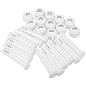 Raindrops 12pcs Locking Pin Pool Vacuum Head Skimmer Locking Pin Leaf Rake Attachment Locking Pin Handle Bolt