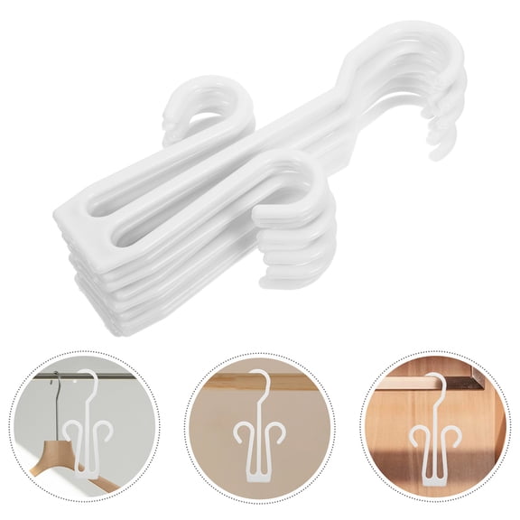 Raindrops 12-Piece White Plastic Shoe Storage Organizer Rack for Bathroom, Supermarket, Mall Footwear Display