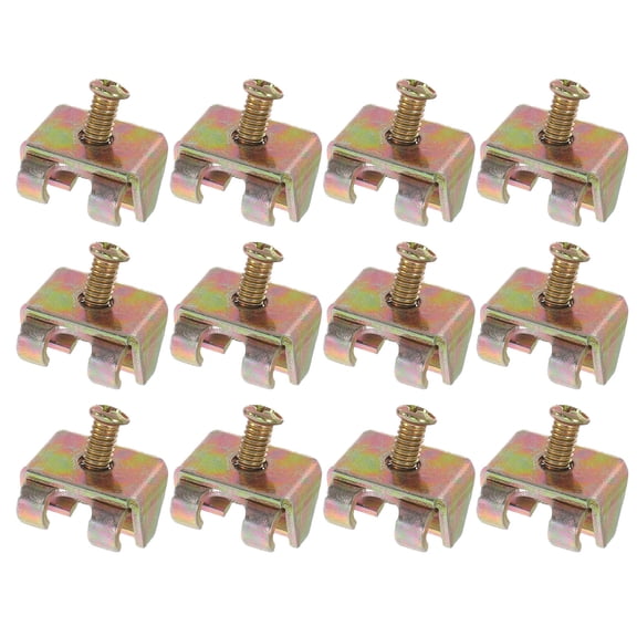 Raindrops 12pcs Universal Fan Cover Retention Clips Industrial-Grade Mesh Cover Fasteners Floor Fan Mounting Buckles for Cooling System Repairs