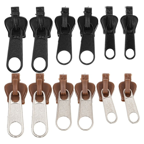 Raindrops 12pcs Zipper Repair Kit for Luggage Backpack Coat