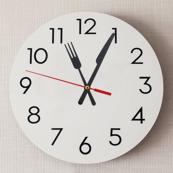 Raindrops 14 Sets Black Plastic Clock Hands for Clock Works Replacement in Simple Style for DIY and Repairing Projects