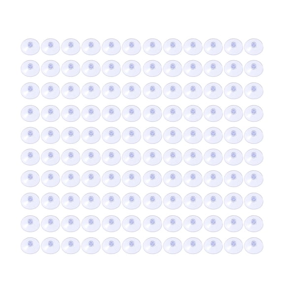 Raindrops 140 Pieces Transparent PVC Hanging Cups for , Ideal Fixation Tool for Craft Projects