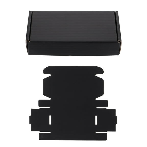 Raindrops 15 PCS Color Airplane Box Big Boxes Corrugated Mailer Black