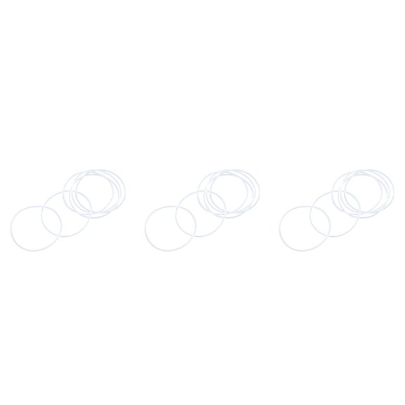 Raindrops 15-Piece Silicone Rubber Seal Set with Strong Leak-Proof Design, Kitchen and Home Storage Solution