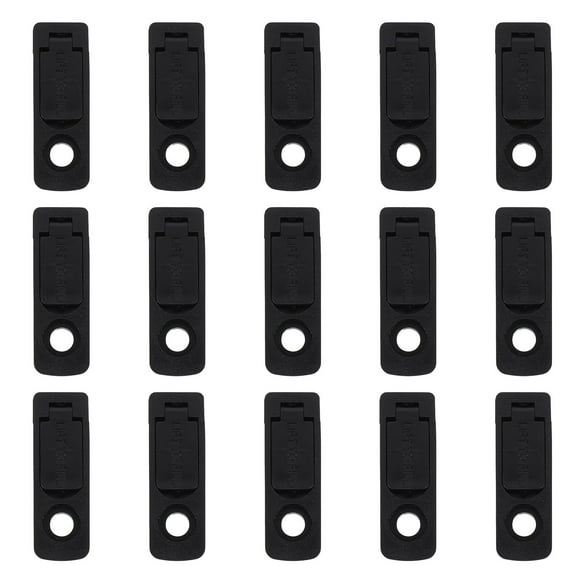 Raindrops 15 Pcs Seal Lighter Oil Pad Lighter Anti-leakage Pad 3.5X1.1X0.4CM Black
