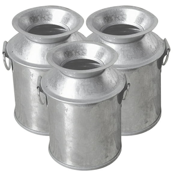 Raindrops 15 Pcs Mini Metal Flower Buckets Small Tabletop Buckets for Crafts, Photo Props, and Delicate Tiny Decorations