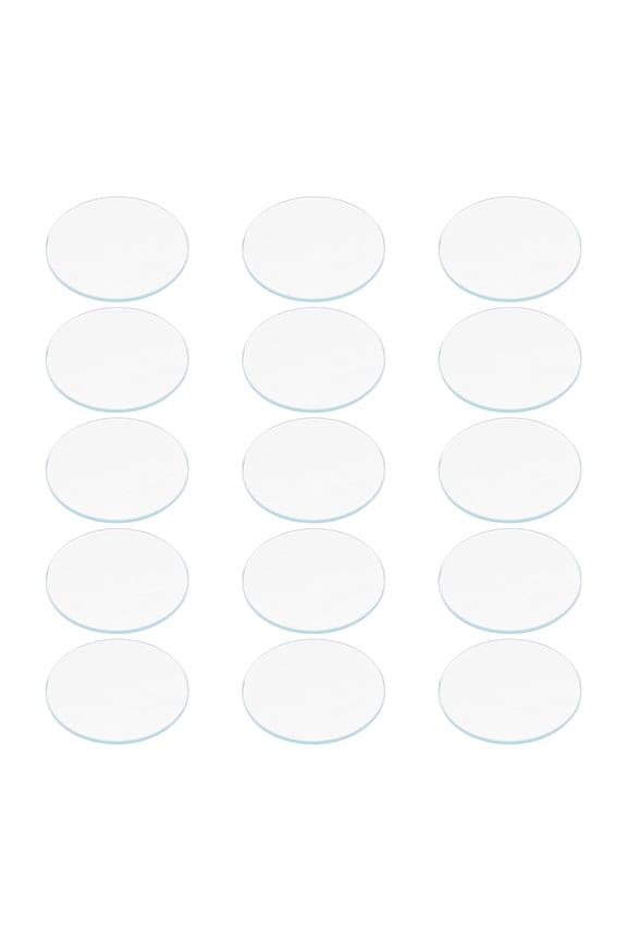 15 Pcs Watches Replacement Lens Parts for Repairing Workers