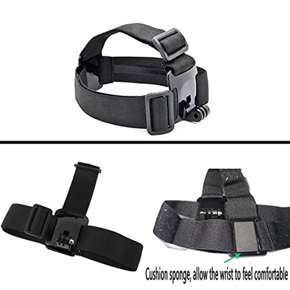 Raindrops  15 -in-1 Accessory Set Mount Outdoor Sports Camera Kit