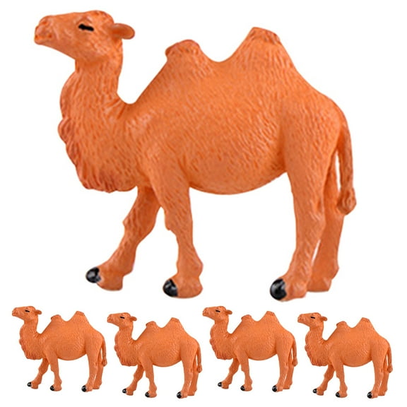 Raindrops 15 pcs Micro Landscape Camel Ornaments Resin Camel Bonsai Flowerpot Camel Decor