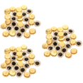 thumbnail image 1 of Raindrops 150 Pcs Metal Craft Buttons with Sparkling Rhinestones, Decorative Sewing Buttons for Crafts, Apparel, and Accessories, 1 of 8