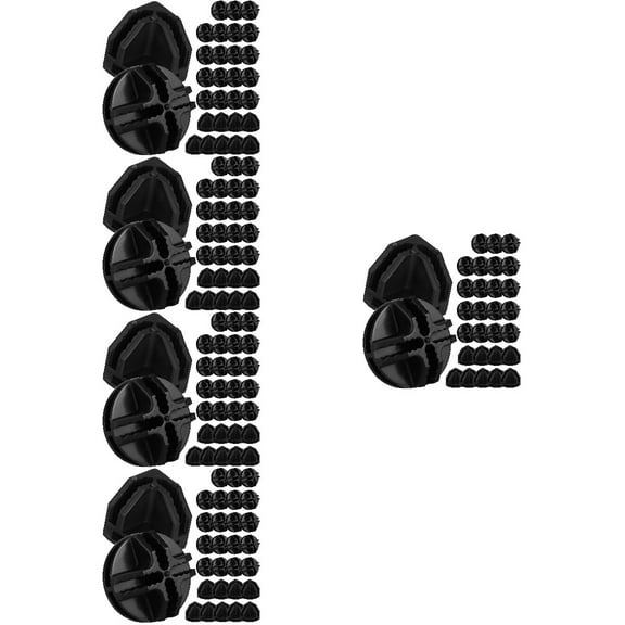 Raindrops 150 Pcs Plastic Connectors Wire Grid Cube Organizers Connectors for Closet Storage Organizer and Wire Shelving