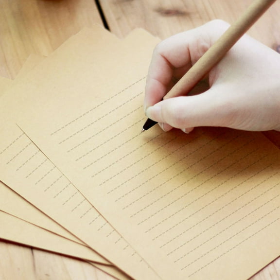 Raindrops 150 Sheets Retro Paper Stationery Letter Writing Paper for Handwritten Communication 8.3x11.4in