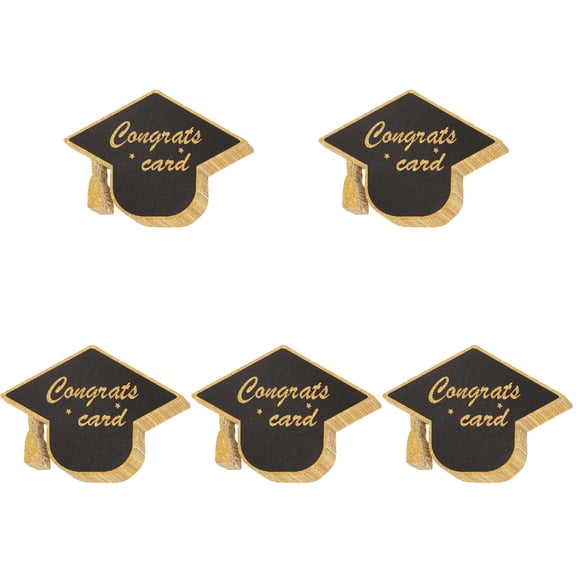 Raindrops 150 pcs Graduation Cap Shape Greeting Cards Delicate Paper Gift Cards School Graduation Gifts