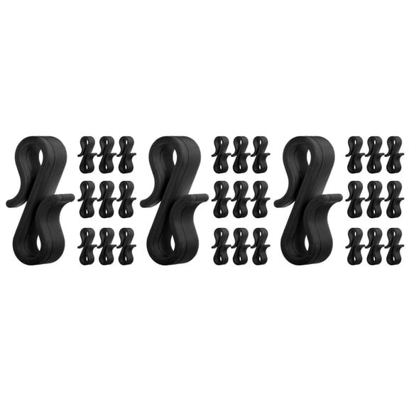 Raindrops 150 pcs  Gutter Clips Weatherproof S Shaped Clip Hooks for Hanging Christmas Lights Outdoor Gutter Hooks Holiday Decorations String Light Hangers for Outside