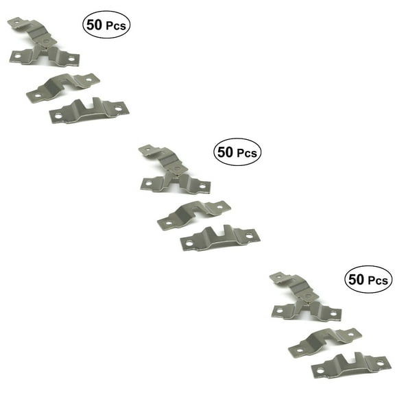 Raindrops 150 pcs Picture Frame Hangers Kit Double Hole Photo Frame Hanging Hooks Holders