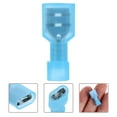 thumbnail image 1 of Raindrops 150Pcs Sky-Blue Translucent Tubing Electrical Disconnect Terminals Corrosion Resistance for Home Projects, 1 of 6