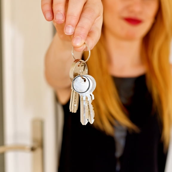 Raindrops 150Pcs Stainless Steel Split Key Rings Durable Metal Keychain Rings for Car Keys and Craft Projects