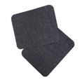 thumbnail image 1 of Raindrops 15Pcs Iron on Jeans Patch Black Rectangular Cloth Paste for Garment Decoration, 1 of 8