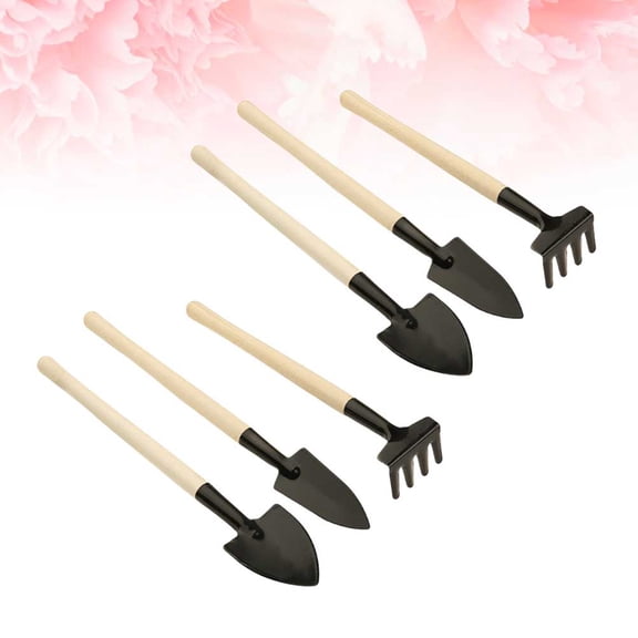 Raindrops 15Pcs Gardening Tools Compact Pot Plant Tools Set for Bonsai and Flower Pots