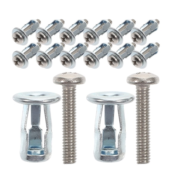 Raindrops 15-Piece Hollow Door Anchor Expansion Nut Kit with Screws for Secure Fixing in Hollow Walls, Drywall, Cavity, and Short Wall Anchors