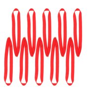 LABRIMP Elegant Red Medal Ribbons for Sports Trophies Secure and Use