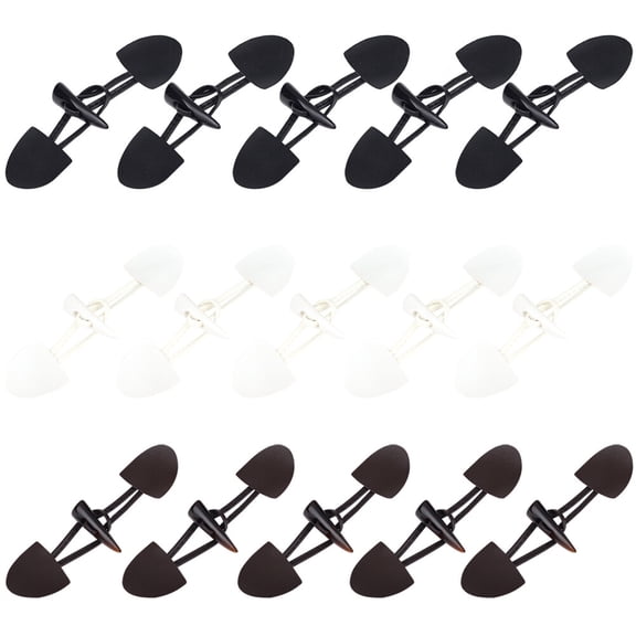 Raindrops 15pcs Sew On Toggles PU Horn Button Closure for DIY