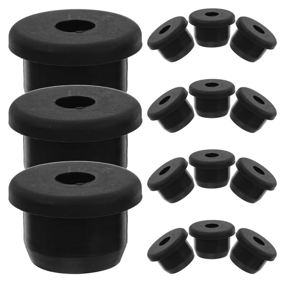 Raindrops 15pcs Silicone Wire Grommets Gasket Silicone Sealing Gasket Single Sided Proof Wire Washer