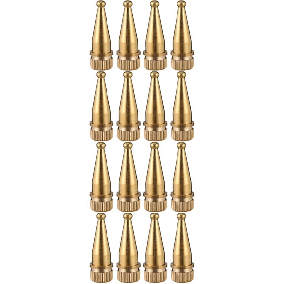 Raindrops 16 Pcs Speaker Copper Spikes Feet for Amplifier DVD Player Turntable Recorder