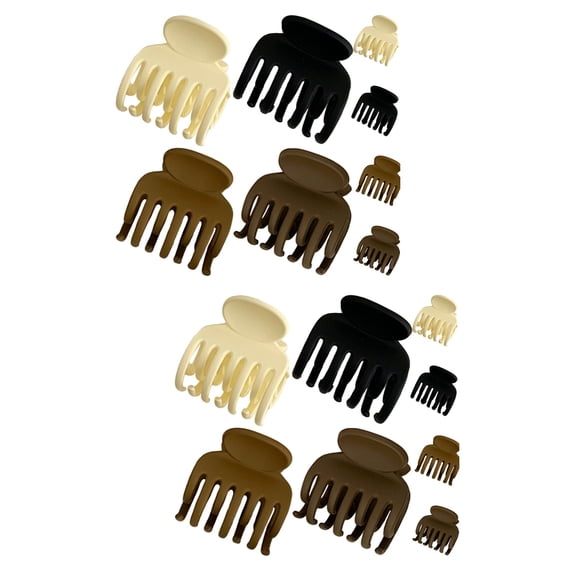 Raindrops 16 pcs Hair Jaw Clips Women Roller Hair Claw Clips Hair Barrettes Girls Hair Accessories