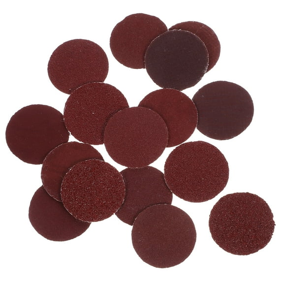 Raindrops 160Pcs Brown Sanding Discs for Angle Sander Self Adhesive Anti Static Sandpaper