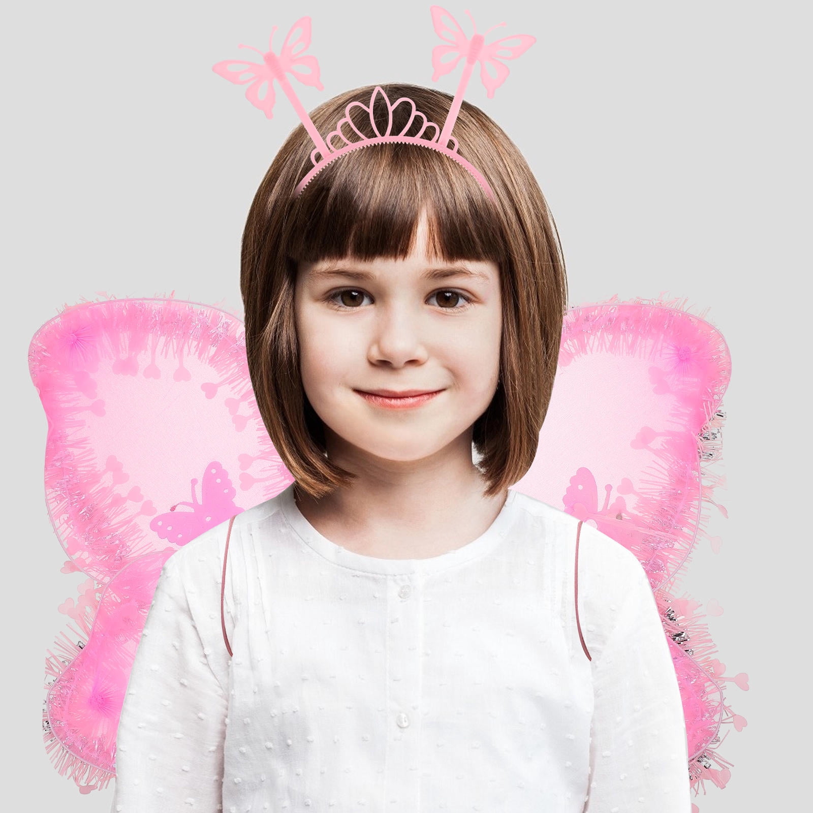 Raindrops 16Pcs Pink Fairy Sticks and Wings for Girls School Events and Birthday Parties