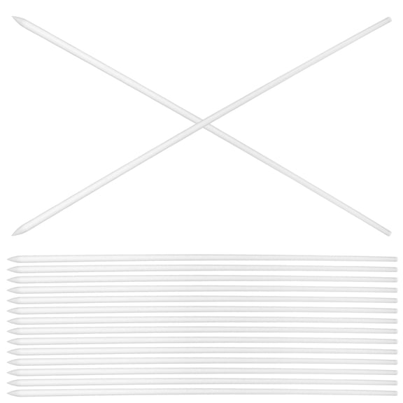 Raindrops 16Pcs Transparent Acrylic Plant Support Stakes for Indoor and Outdoor Plants Durable Garden Accessories